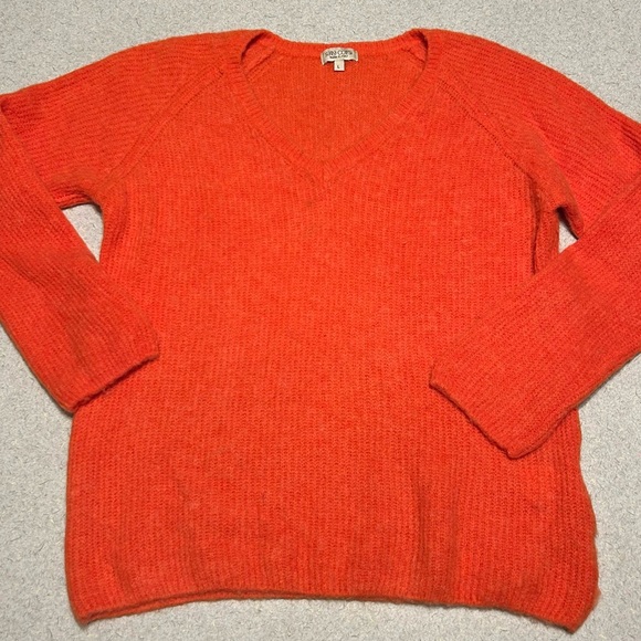 Sara Corsi V-Neck Wool Sweater - Picture 1 of 4